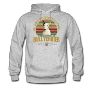 Bull Terrier Dog My Best Friend Hoodie Awesome Soft Sweatshirt Pet Lovers BBF - Picture 1 of 6