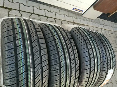 4x Ganzjahresreifen Allwetterreifen 195/55 R15 85H VW Polo 9N - Bild 1 von 4