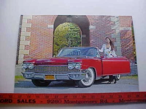 1960 Cadillac Eldorado Biarritz Convertible LARGE photo from NOS calendar--'60 - Picture 1 of 1