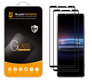 2X Supershieldz Full Cover Tempered Glass Screen Protector for Sony Xperia Pro-I