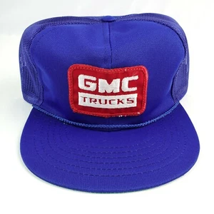 Vintage GMC Trucker Hat Mesh SnapBack One Size Fits All Trucks - Picture 1 of 6