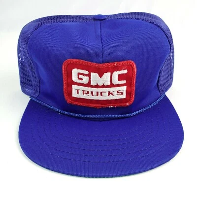 Vintage GMC Trucker Hat Mesh SnapBack One Size Fits All Trucks - Image 1 of 4