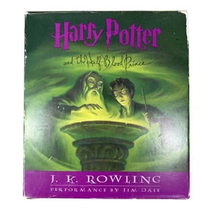 Harry Potter and the Half-Blood Prince by J. K. Rowling Unabridged CDs Jim Dale - Picture 1 of 9