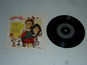 CARPENTERS MERRY CHRISTMAS DARLING / CLOSE TO YOU 7" SINGLE VINYL RECORD EX+/NM - Picture 1 of 1
