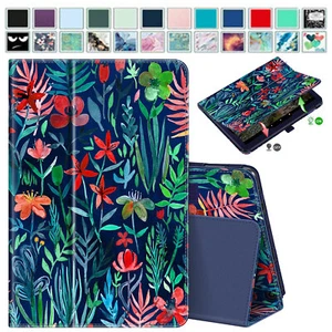 Folio Case For Amazon Fire HD 10 /HD 10 Plus 13th 2023 Tablet Slim Stand Cover - Picture 1 of 35