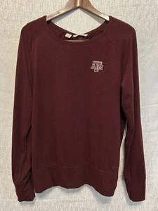 Texas A&M Cutter And Buck Women’s Long Sleeve Shirt Gathered Seam XL - Picture 1 of 15