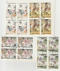 Sport S.Tome E.Principe estampado alto valor catálogo 48 E 114 - Imagen 1 de 1