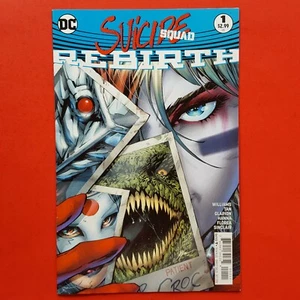 DC Comics Suicide Squad: Rebirth #1 2016 CVR A. Primera aparición de Rick Flag. Casi nuevo - Imagen 1 de 12