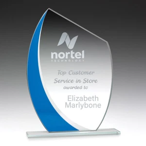 PRESUPUESTO CRISTAL PREMIO TROFEO PACÍFICO CORPORATIVO GRABADO GRATUITO PERSONALIZADO - Imagen 1 de 2