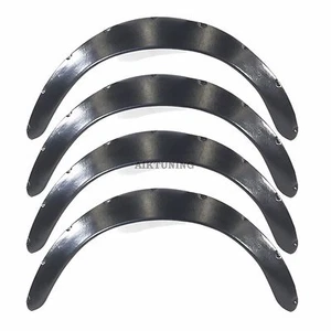 75mm Wide Universal Fender Flares Wheel Arch Extension Arches Trims JDM Set JDMR - Picture 1 of 12