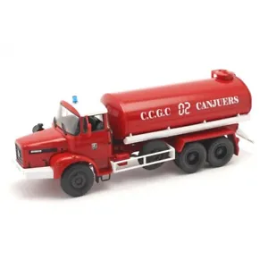 Renault GBH280 6x6 Canjuers Cistern 1:43 Ixo Hachette firefighters Diecast - Picture 1 of 2