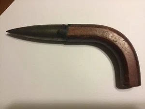 Vintage C.S. Osborne & Co Dibber Tool Wood Handle Steel Point - Picture 1 of 10
