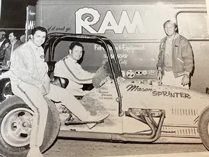 Vintage Original Foto Ted Mason Midget Car Racer um 1950 von John Estopellan - Bild 1 von 6