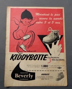 PUB PUBLICITE ANCIENNE ADVERT CLIPPING 240917 / CHAUSSURE KIDDYBOTTE BEVERLY - Imagen 1 de 1