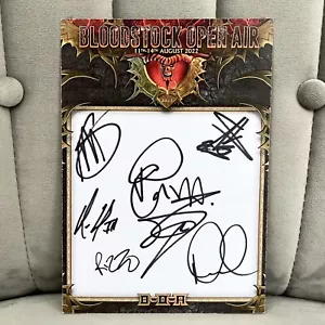 Ill Nino Hand Signed Promo Photo Autograph Rare Heavy Metal Rock Band Music Niño - Picture 1 of 4