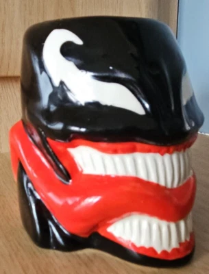 Marvel Venom 3D Mug 16 oz Molded Shaped Coffee Cup Mug Marvel Comics [8].  - Image 1 of 4