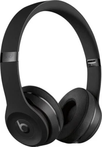 Collection d'icônes Beats by Dr. Dre Solo3 sans fil mat noir beats à l'oreille - Photo 1 sur 1