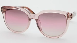 Nuevas gafas de sol TOM FORD Olivia-02 TF914-F 72E rosa 56-19-140 mm B50 mm Italia - Imagen 1 de 10