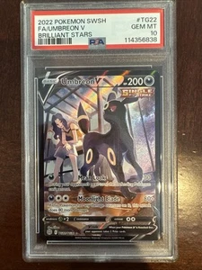 PSA 10 Umbreon V TG22/TG30 Brilliant Stars Alt Art Pokemon Card - Picture 1 of 3