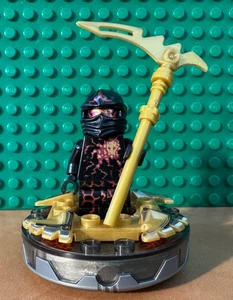 Lego Ninjago Minifigure Cole NRG 9572 Njo0057 weapon & spinner 2012 retired read - Picture 1 of 18