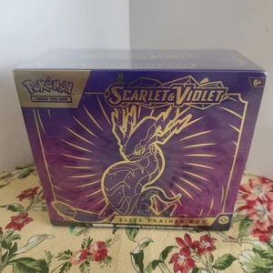 NEU Pokemon Scarlet & Violet Base Miraidon Elite Trainer Box ETB FACTORY SEALED - Bild 1 von 7