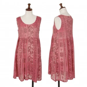 PLEATS PLEASE Printed Sleeveless Dress Size 3(K-127046) - Picture 1 of 12