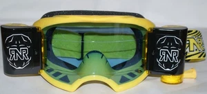 Rip N Roll Colossus Roll Off Goggle Yellow Combo Wide Vision System MX / ATV - Picture 1 of 1