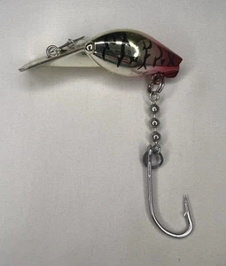 Luhr Jensen Hot Shot 35 Fishing Lure Gold With Black Stripes And Red Tail - Picture 1 of 5