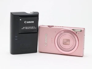 Canon IXY 430F/IXUS 245 HS 16.1MP 5x Compact Digital Camera Pink F/S From Japan - Picture 1 of 7