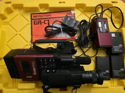 JVC GR-C1U VHS Camera working condition, The Back to the Future  - Image 1 of 4