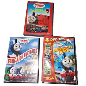 Thomas & Friends DVD Lot 3 - Adventure Pack, Red Balloon, Come Ride the Rails - Picture 1 of 7