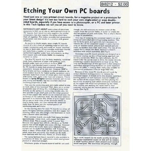 Etch Your Own PC Boards Booklet - Picture 1 of 1