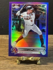 Serie Topps Chrome Update 2022 - Jordan Luplow #USC26 refractor púrpura - Imagen 1 de 2