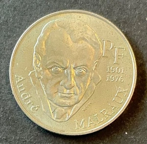 France -  Rare et Très Jolie monnaie de 100 Francs 1997  Malraux - Picture 1 of 2