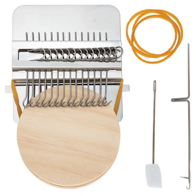  Holzwebstuhl Jeans-Webstuhl Zum Ausbessern Strickmaschinen Strickvorräte - Bild 1 von 4