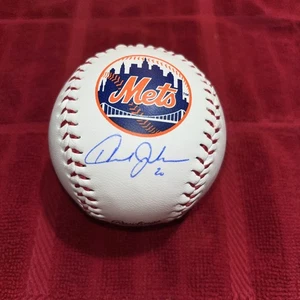 1986 NY METS HOWARD JOHNSON SIGNED AUTO BALL LIMITED 84/ 86 RARE ITEM JSA - Picture 1 of 6