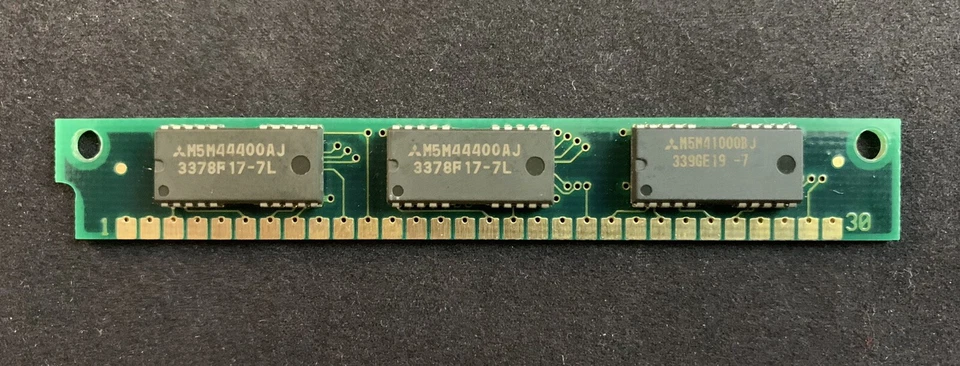 K0-13N SIMM 30-pin RAM Chip - Image 1 of 2