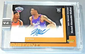 2019-20 PANINI RISING STARS NICKEIL ALEXANDER WALKER AUTO #D 1/5 SIGNED RC - Picture 1 of 2
