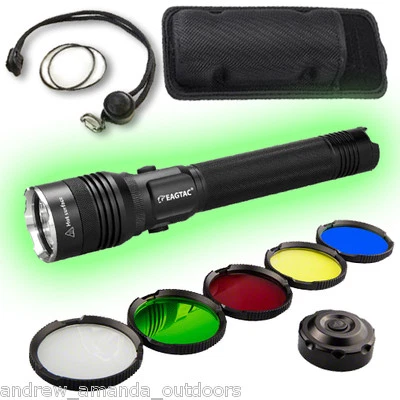 Eagletac SX25L2 Turbo Rechargeable Flashlight 1305Lm Kit w/Filters & Chargers - Imagem 1 de 4