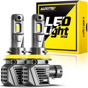 H11 LED Headlight Bulb Kit High Low Beam 100W 50000LM Super Bright 6500K White - Picture 1 of 12