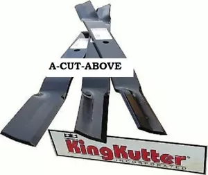 Set/3 aftermarket USA made blades for King Kutter 72" (6') grooming mowers - Picture 1 of 1