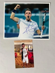 ROBERTO BAUTISTA AGUT Tennis In-person signed Foto 20x25 Autogramm + Foto - Picture 1 of 1