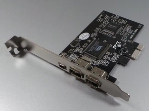 Carte Firewire PCI Express 3 ports #d813 - Photo 1/1