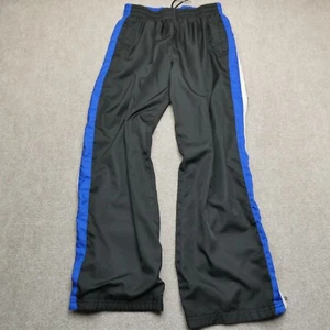 Pro Spirit Wind Pants Youth XL Pull On Mesh Lined Ankle Zip Black and Blue - Picture 1 of 7