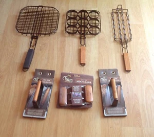 Grilling Tools Set for Professional BBQ Lovers, Six Tools You Need  - Picture 1 of 15