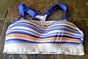 34D Brooks Dare Racerback High Impact DriLayer Wireless Sports Bra 350073 - Picture 1 of 4