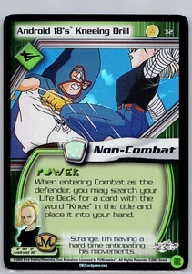 1x DBZ CCG ANDROID 18 TALADRO DE MANTENIMIENTO 32 HOLO FOIL BABIDI SAGA PUNTUACIÓN LIMITADA - Imagen 1 de 1