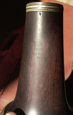 Clarinete de madera de granadilla Martin Freres LaMonte Paris #2 en estuche de terciopelo azul Foto 1 de 4