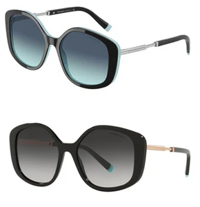 Tiffany & Co Diamond Point Butterfly Sunglasses w/ Gradient Lens - TF4192 Italy - Picture 1 of 4
