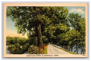 Postcard: TN Greetings From Clarksville, Tennessee - Unposted - Picture 1 of 2